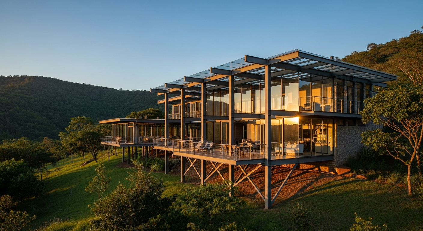 Casa de campo contemporanea